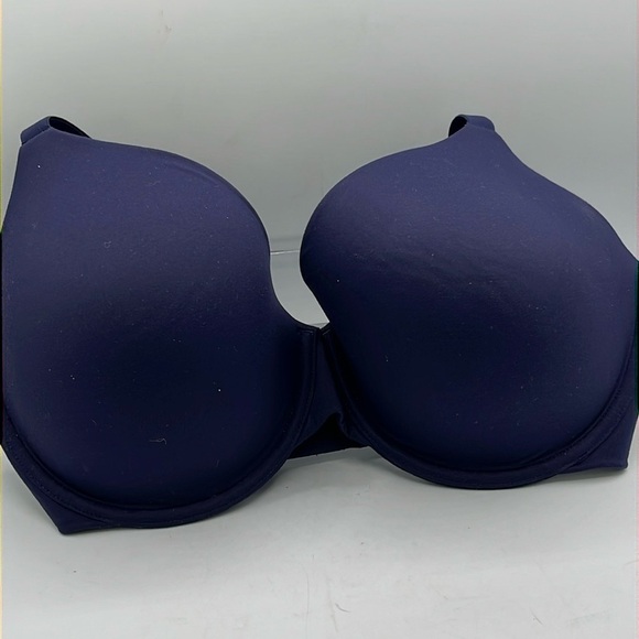 Soma Enbliss Full Coverage Bra Back Closure  Underwire 36DDD Navy 36F - Picture 4 of 7